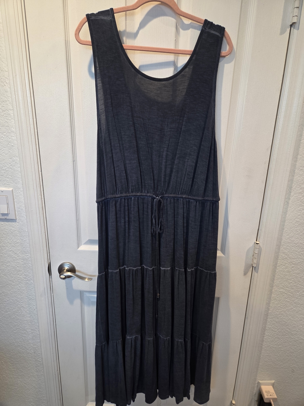 Sonoma Tiered Scoop-Neck Maxi Dress